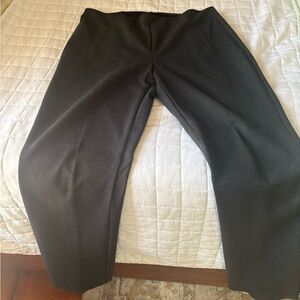 Chico's Ponte Women’s Dress Pants Charcoal Gray